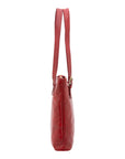 Borsa a spalla da donna 100% pelle 5536-Rosso I Fratelli