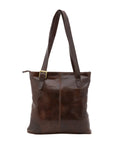 Borsa a spalla da donna 100% pelle 5536-Tmoro I Fratelli