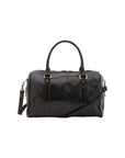 Borsa a bauletto da donna 100% pelle 5538-Nero I Fratelli