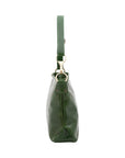 Borsa a spalla da donna 100% pelle 5540-Verde I Fratelli