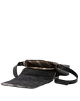 Borsa a tracolla da uomo in vera pelle Made in Italy 5543-Nero I Fratelli