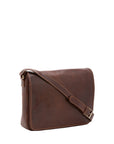 Borsa a tracolla uomo in vera pelle Made in Italy 5544-Marrone I Fratelli