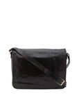 Borsa a tracolla uomo in vera pelle Made in Italy 5544-Nero I Fratelli