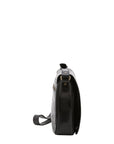 Borsa a tracolla uomo in vera pelle Made in Italy 5544-Nero I Fratelli