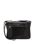 Borsa a tracolla uomo in vera pelle Made in Italy 5544-Nero I Fratelli