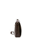 Borsa a tracolla uomo in vera pelle Made in Italy 5544-Tmoro I Fratelli