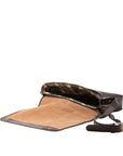 Borsa a tracolla uomo in vera pelle Made in Italy 5544-Tmoro I Fratelli