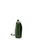 Borsa a tracolla uomo in vera pelle Made in Italy 5544-Verde I Fratelli