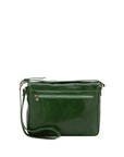 Borsa a tracolla uomo in vera pelle Made in Italy 5544-Verde I Fratelli