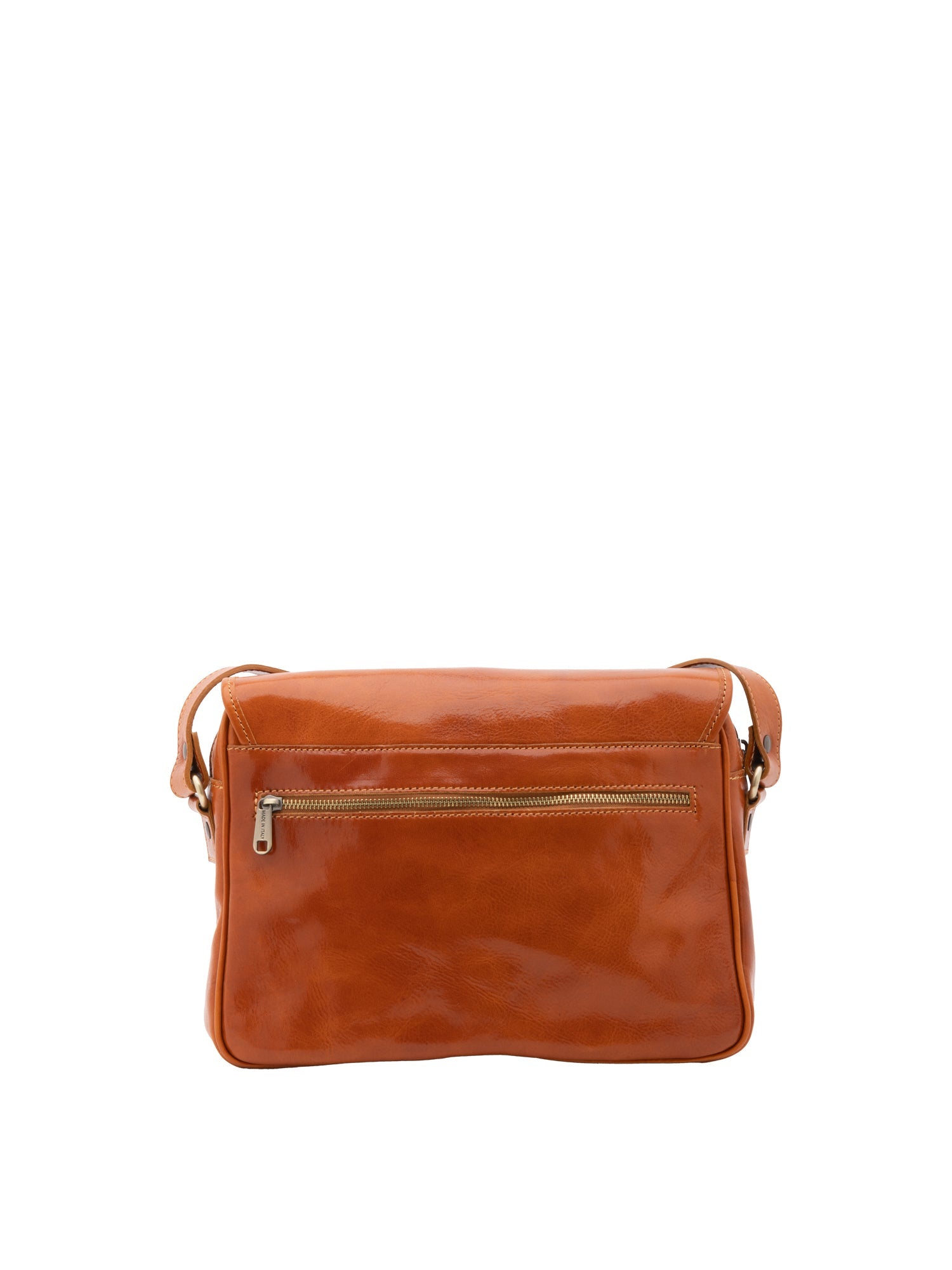 Borsa a tracolla da donna Vera pelle 5545-Cognac I Fratelli