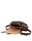 Borsa a tracolla da donna Vera pelle 5545-Marrone I Fratelli