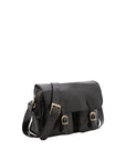 Borsa a tracolla da donna Vera pelle 5545-Nero I Fratelli