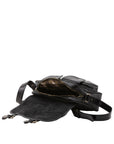 Borsa a tracolla da donna Vera pelle 5545-Nero I Fratelli