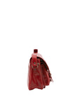 Borsa a tracolla da donna Vera pelle 5545-Rosso I Fratelli