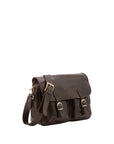 Borsa a tracolla da donna Vera pelle 5545-Tmoro I Fratelli