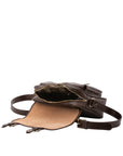 Borsa a tracolla da donna Vera pelle 5545-Tmoro I Fratelli