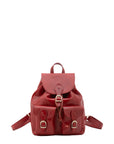 Borsa a spalla da donna Vera pelle 5546-Rosso I Fratelli