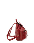 Borsa a spalla da donna Vera pelle 5546-Rosso I Fratelli