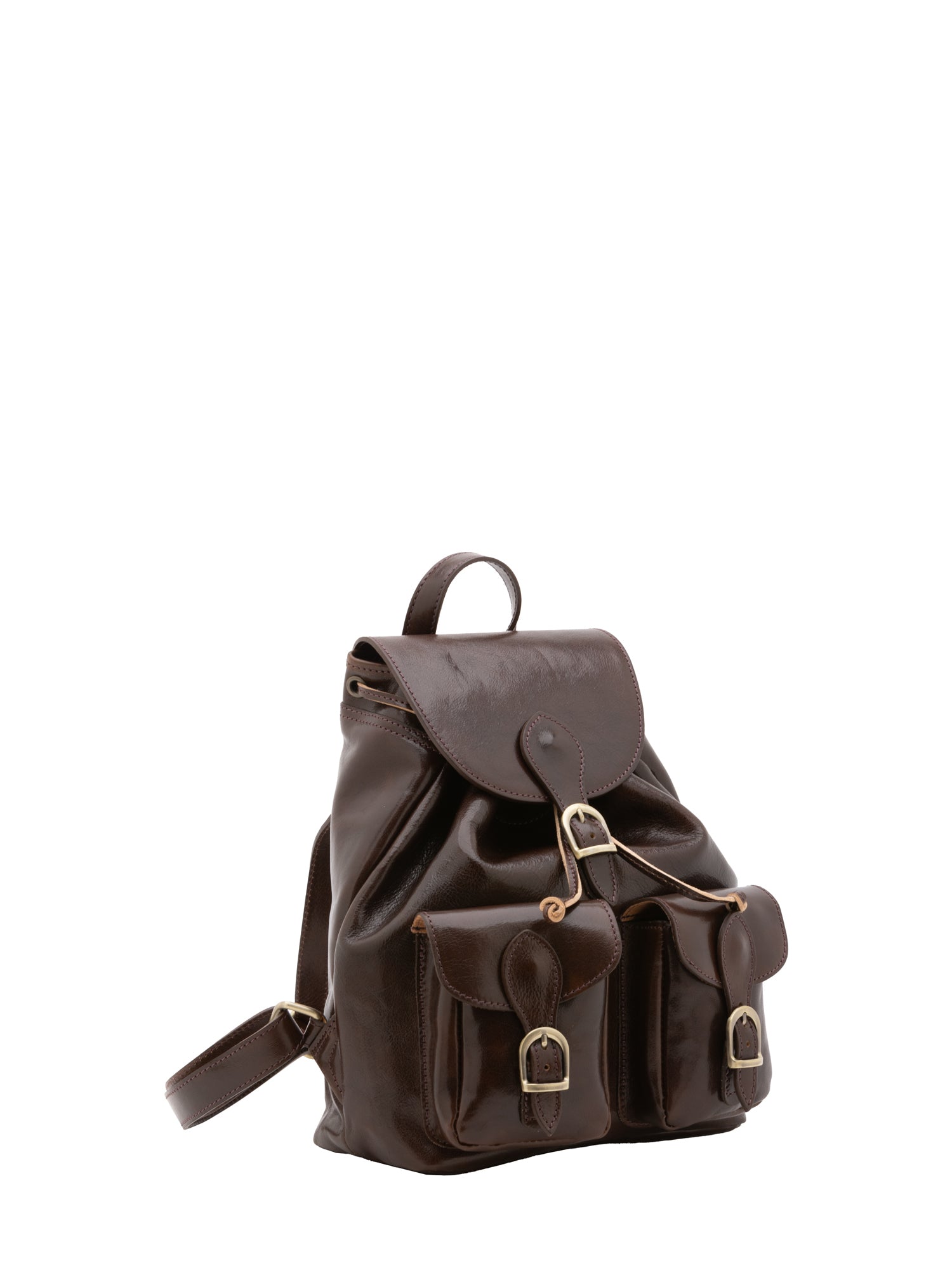 Borsa a spalla da donna Vera pelle 5546-Tmoro I Fratelli