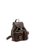 Borsa a spalla da donna Vera pelle 5546-Tmoro I Fratelli