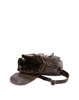 Borsa a spalla da donna Vera pelle 5546-Tmoro I Fratelli