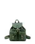 Borsa a spalla da donna Vera pelle 5546-Verde I Fratelli