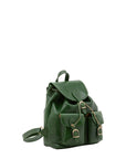 Borsa a spalla da donna Vera pelle 5546-Verde I Fratelli