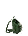 Borsa a spalla da donna Vera pelle 5546-Verde I Fratelli