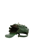 Borsa a spalla da donna Vera pelle 5546-Verde I Fratelli