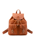 Borsa a spalla da donna Vera pelle 5547-Cognac I Fratelli