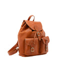 Borsa a spalla da donna Vera pelle 5547-Cognac I Fratelli