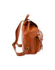 Borsa a spalla da donna Vera pelle 5547-Cognac I Fratelli