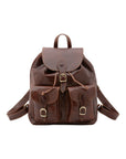 Borsa a spalla da donna Vera pelle 5547-Marrone I Fratelli