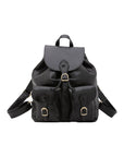 Borsa a spalla da donna Vera pelle 5547-Nero I Fratelli