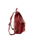 Borsa a spalla da donna Vera pelle 5547-Rosso I Fratelli