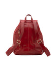 Borsa a spalla da donna Vera pelle 5547-Rosso I Fratelli