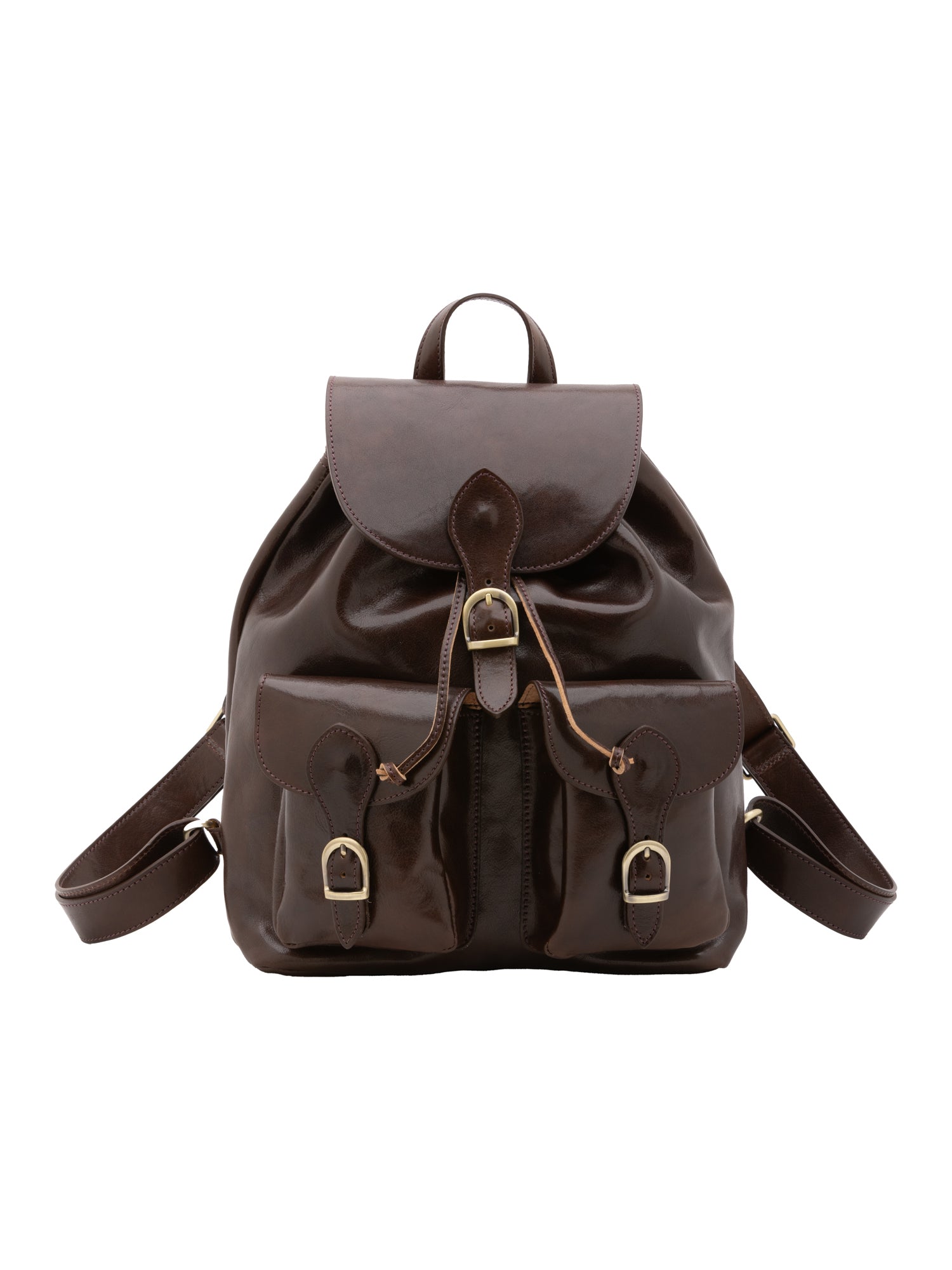 Borsa a spalla da donna Vera pelle 5547-Tmoro I Fratelli