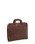 Borsa da lavoro uomo in vera pelle 100% Made in Italy 5549-Marrone I Fratelli