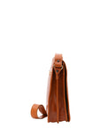 Borsa a tracolla uomo in vera pelle Made in Italy 5550-Cognac I Fratelli