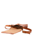 Borsa a tracolla uomo in vera pelle Made in Italy 5550-Cognac I Fratelli