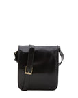 Borsa a tracolla uomo in vera pelle Made in Italy 5550-Nero I Fratelli