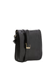 Borsa a tracolla uomo in vera pelle Made in Italy 5550-Nero I Fratelli
