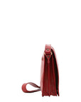 Borsa a tracolla uomo in vera pelle Made in Italy 5550-Rosso I Fratelli