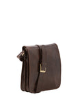 Borsa a tracolla uomo in vera pelle Made in Italy 5550-Tmoro I Fratelli