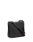 Borsa a tracolla uomo in vera pelle Made in Italy 5551-Nero I Fratelli