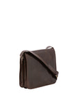Borsa a tracolla uomo in vera pelle Made in Italy 5551-Tmoro I Fratelli