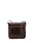 Borsa a tracolla uomo in vera pelle Made in Italy 5551-Tmoro I Fratelli