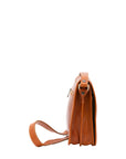 Borsa a tracolla uomo in vera pelle Made in Italy 5552-Cognac I Fratelli