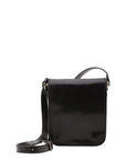 Borsa a tracolla uomo in vera pelle Made in Italy 5552-Nero I Fratelli
