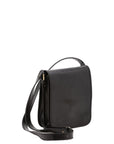 Borsa a tracolla uomo in vera pelle Made in Italy 5552-Nero I Fratelli